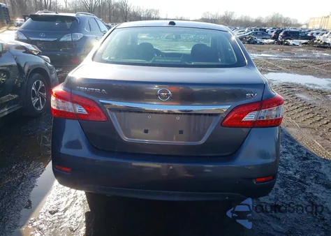 2015 Nissan Sentra Sv из США, поврежденный, VIN 3N1AB7AP6FY363374